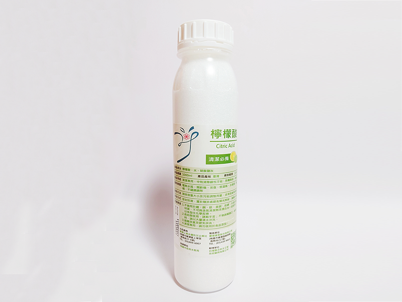 清潔三寶 - 檸檬酸1000ml (單瓶)