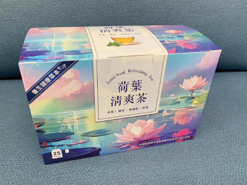 荷葉清爽茶(附提袋)